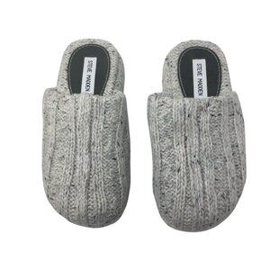 Women's Steve Madden Sweater Clog Slippers Size 6 with Box